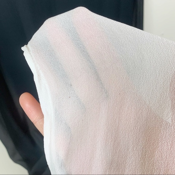 LACAUSA Sheer Maxi Length Ombre Dip Dye Dress Swimsuit Gauzy Coverup US S - Picture 11 of 13